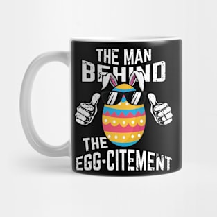 The Man Behind The Egg-citement Mug